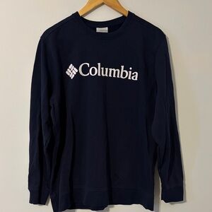 Columbia Navy Blue Crewneck Sweatshirt